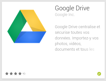 Drive sur Android