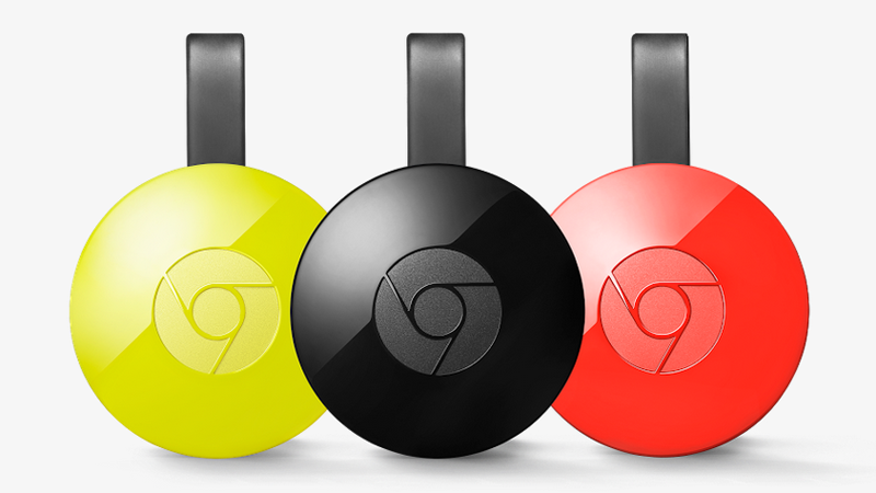 Chromecast de Google (trois)