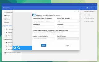 File System for windows monter de NAS