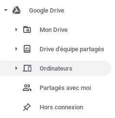 Savoir lire les icônes de Google Drive dans l'application Fichiers