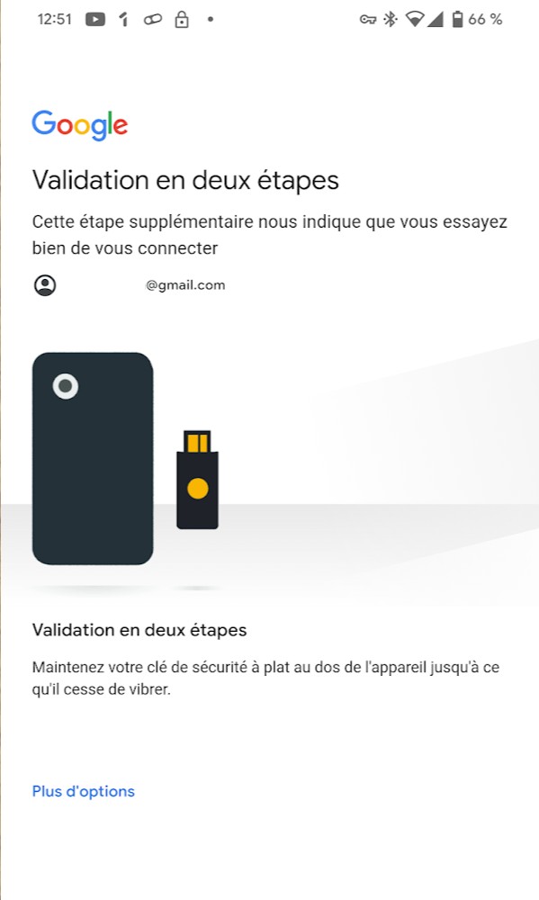 Test de la clé Titan Usb-C/ NFC de Google