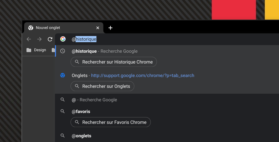 Google ajoute des raccourcis rapides dans la barre d’adresse de Chrome