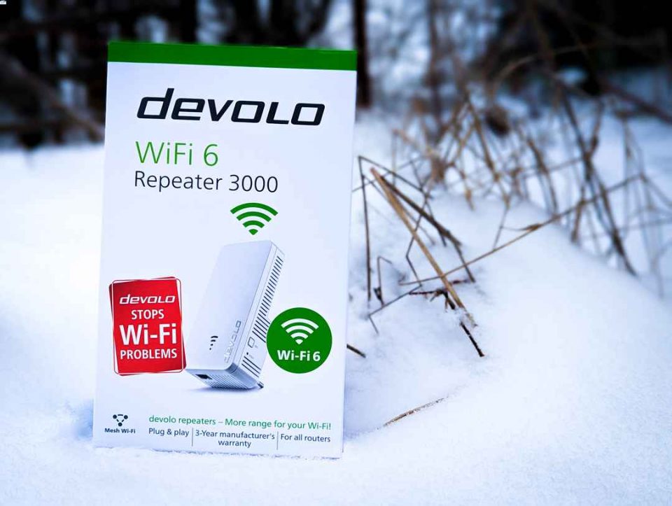 WiFi 6 Repeater 3000 de Devolo, permet d’avoir du Wifi partout
