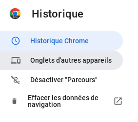 L'outil Historique du navigateur web Google Chrome est vraiment puissant 