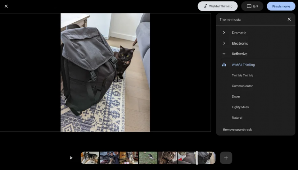 Créer des vidéos grâce à l'éditeur vidéo de Google Photos sur Chromebook !