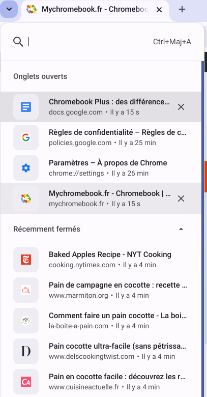 Chromebook Plus : des différences importantes même dans Google Chrome
