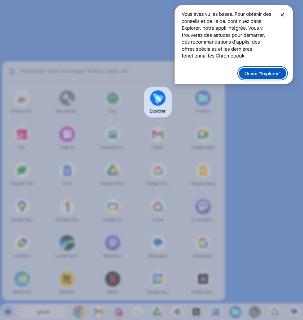 Google fait la publicité des principes dans l’emploi du système d’exploitation ChromeOS 